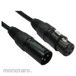 RS PRO Male XLR3 to Female XLR3 Cable