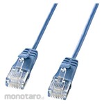 SANWA SUPPLY Category 6 compliant ultra-thin LAN cable