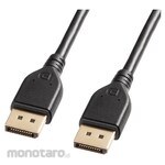 SANWA SUPPLY DisplayPort cable Ver2.1 80Gbps transfer compatible