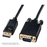 SANWA SUPPLY DisplayPort-VGA conversion cable