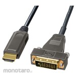 SANWA SUPPLY HDMI to DVI AOC cable