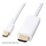SANWA SUPPLY Mini DisplayPort-HDMI conversion cable