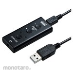 SANWA SUPPLY USB audio conversion adapter