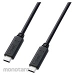 SANWA SUPPLY USB3.1 Gen1 Typec Cable