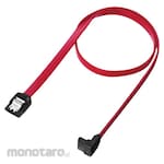 SANWA SUPPLY Upper L-type serial ATA3 cable