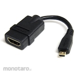 StarTech.com 12Cm High Speed Hdmi Conversion Cable / Conversion Adapter Hdmi Type A Female To Micro / Micro Hdmi Type D Male