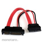 StarTech.com 15cm Slimline SATA to SATA Adapter Cable with Power Connector Slimline SATA (female) to SATA (male)