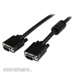 StarTech.com 15m High resolution VGA (analog RGB) coaxial display cable High density D-Sub15 pin (mini) male-high density D-Sub15 pin (mini) male