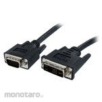 StarTech.com 1m DVI to VGA conversion display monitor cable DVI-A (male) to Mini D-Sub 15 pin (male)