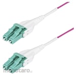 StarTech.com Fiber optic cable/OM4 multimode/LC-LC UPC/100Gbps/Erica Violet
