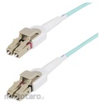 StarTech.com Fiber optic cable/OM4 multimode/LC-LC/UPC connector/2-core/LOMMF/VCSEL/100Gbps/low insertion loss/LSZH/optical patch cord for network communication