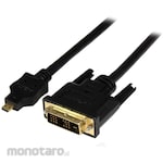StarTech.com Micro HDMI to DVI-D conversion cable 1m male / male