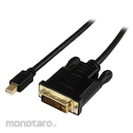 StarTech.com Mini DisplayPort DVI Conversion Cable / 91cm / mDP 1.2 DVI-D Video Conversion / 1080p / Mini DisplayPort DVI Single Link Video Converter / Active Adapter Cable