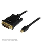 StarTech.com Mini DisplayPort-DVI conversion cable 91cm Mini DP (male)-DVI-D (male) 1920x1200