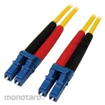 StarTech.com Optical fiber cable 1 compliant + single mode + core diameter 9 / core diameter 125 micron + 2-core LC-LC connector