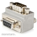 StarTech.com Serial D-Sub 9-Pin To D-Sub 9-Pin L-Shaped (270°) Conversion Adapter Male / Female