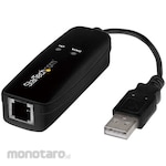 StarTech.com USB Fax Modem/USB 2.0/56K V92 Modem Appter/External Analog Modem