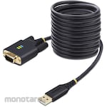 StarTech.com USB to RS232C serial conversion cable/straight/USB 2.0/3m/1 port/ESD/serial converter