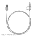 Targus Aluminium Series 2-in-1 Lightning Cable