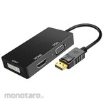 Trimate Dp To Dvi / Hdmi / Vga Video Conversion Adapter
