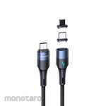 USAMS Cable Data Magnetic Type C to Lightning