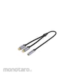 Vention Kabel Audio Female Aux 3.5mm to 2-RCA Female Stereo Jack