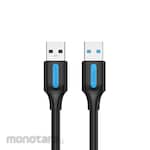 Vention Kabel Data USB 3.0 Male to Male Super Speed for PC Laptop