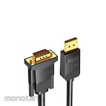 Vention Kabel DisplayPort to VGA for PC LCD Monitor
