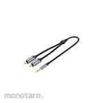 Vention Kabel Jack RCA Audio to 3.5mm Aux Stereo Braided