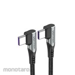 Vention Kabel USB C to C 90 Degree PD Power Delivery Braided