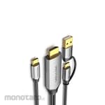 Vention Kabel USB Type C to HDMI Thunderbolt 3 Premium