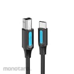 Vention Kabel USB-C to USB-B 2.0 Printer Cable Scanner for Epson, Canon