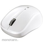 Buffalo Bluetooth 3.0 Compatible BlueLED Optical Mouse, Silent, 3 Buttons, White