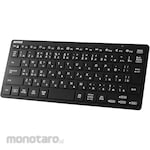 Buffalo Bluetooth 5.0 Mini Keyboard, Japanese Layout, Black