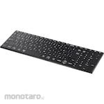 Buffalo Bluetooth 5.0 compatible compact keyboard, black
