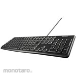 Buffalo USB Wired Standard Keyboard, Black