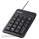 Buffalo Wired numeric keypad with antibacterial specifications and Tab key