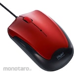 Nakabayashi Wired silent 3-button BlueLED mouse