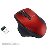 Nakabayashi Wireless silent 5 button Blue LED mouse