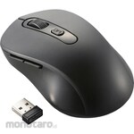 Ohm Electric Silent wireless mouse 5 button BlueLED M size antibacterial