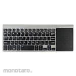 QXUZ Keyboard Wireless QWERTY with Touchpad