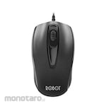 Robot Office Wired Optical Mouse