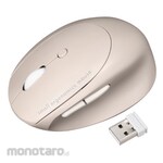 SANWA SUPPLY Blue LED Mouse_Bluetooth 5.0/Wireless_Rechargeable Quiet Ergonomic