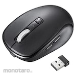 SANWA SUPPLY Blue LED Mouse_Bluetooth 5.1/Wireless Silent