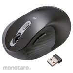 SANWA SUPPLY Blue LED Mouse_Wireless_Silent Ergonomics