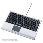 SANWA SUPPLY Keyboard with touchpad