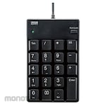 SANWA SUPPLY Numeric keypad with USB hub