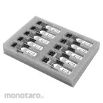 StarTech.com SFP Module Pack of 10 / Cisco Product GLC-SX-MM Compatible / 1000BASE-SX Compliant Optical Transceiver / 850nm / DDM