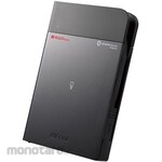 Buffalo IC card security, virus check, shock-resistant portable HDD 500GB