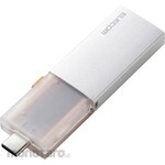 ELECOM External SSD USB3.2Gen2 Read speed up to 1000MB/s USB memory type Slide type High speed Shockproof Compatible with both Type-C/USB-A